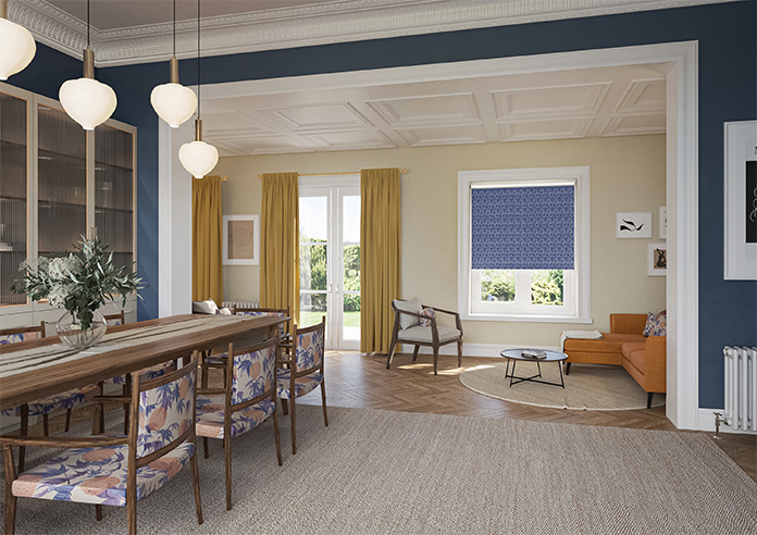Mod Cube, Lapis - Twist&Fit Roller Blind - Image 7